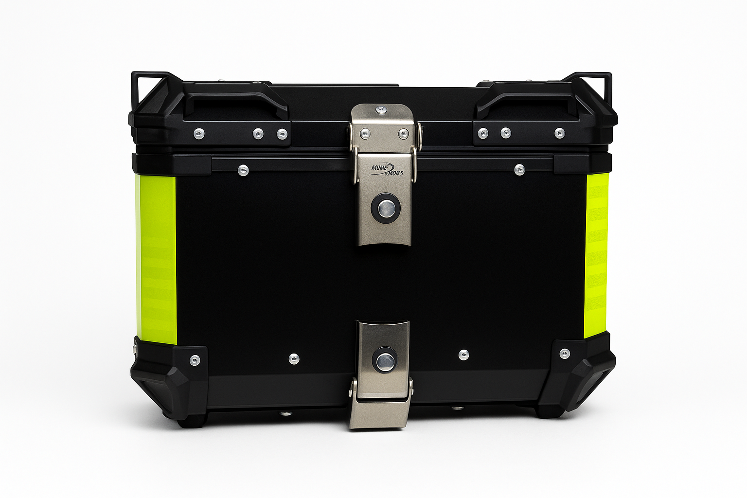 Baú Bauleto Para Moto Universal De Alumínio 45l Com Base Hwg - HWG MOTOS