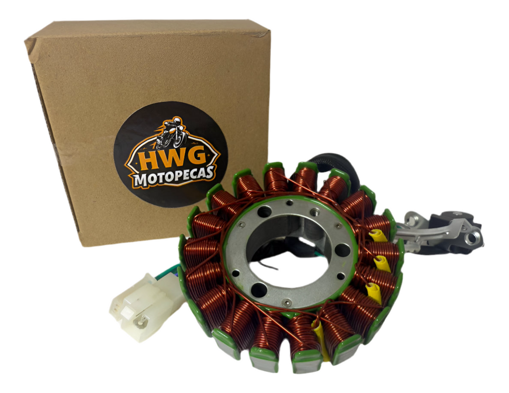 Estator Completo Honda Cbx 250 Twister 2001 A 2008 Hwg Motos - HWG MOTOS