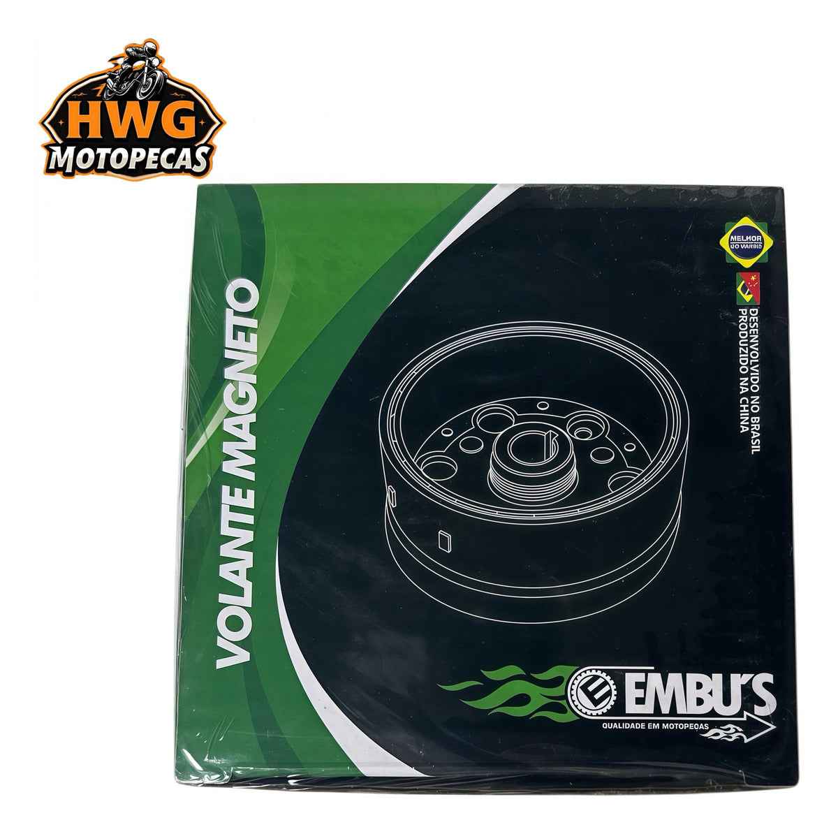 Volante Magento Honda Biz-100 Ks 1998 A 2005