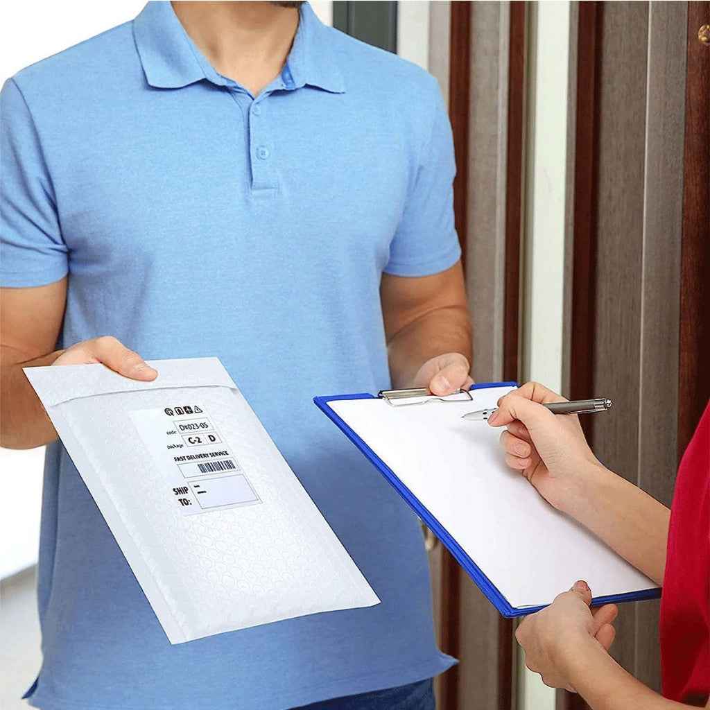 Kit 500un Envelope Segurança C/ Bolha 23x18cm Pacote Correio