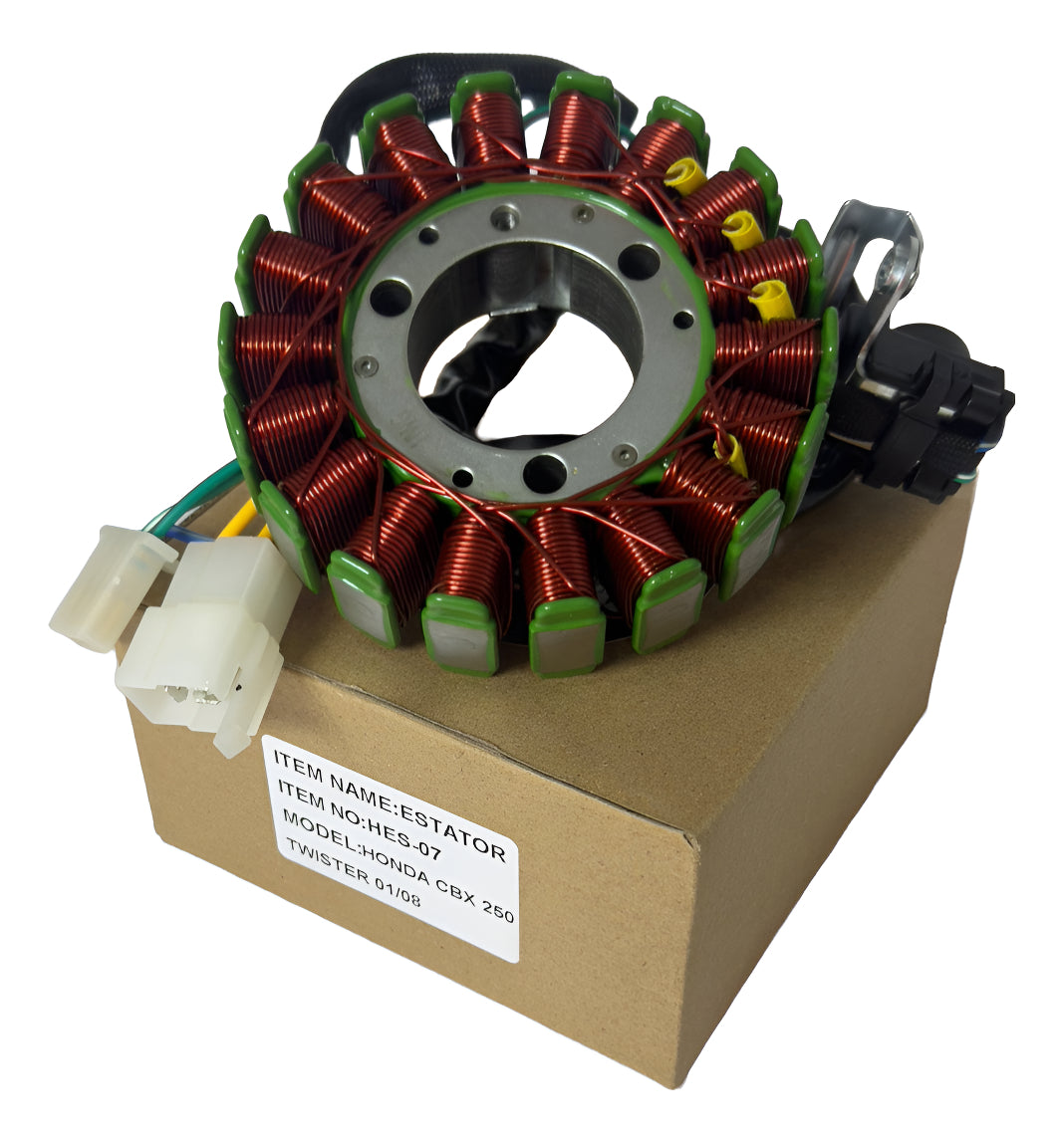Estator Completo Honda Cbx 250 Twister 2001 A 2008 Hwg Motos - HWG MOTOS