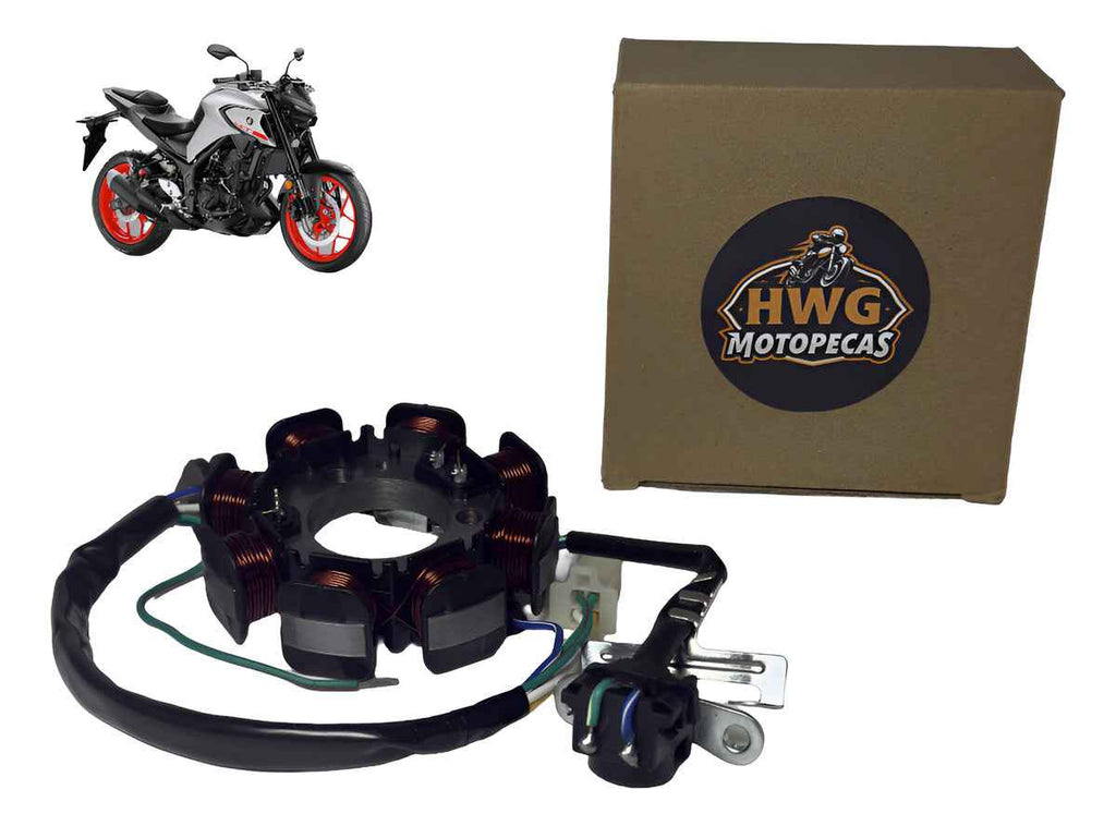 Estator Completo Cg 125 Titan Es/ks / Fan 125  Hwg Motos
