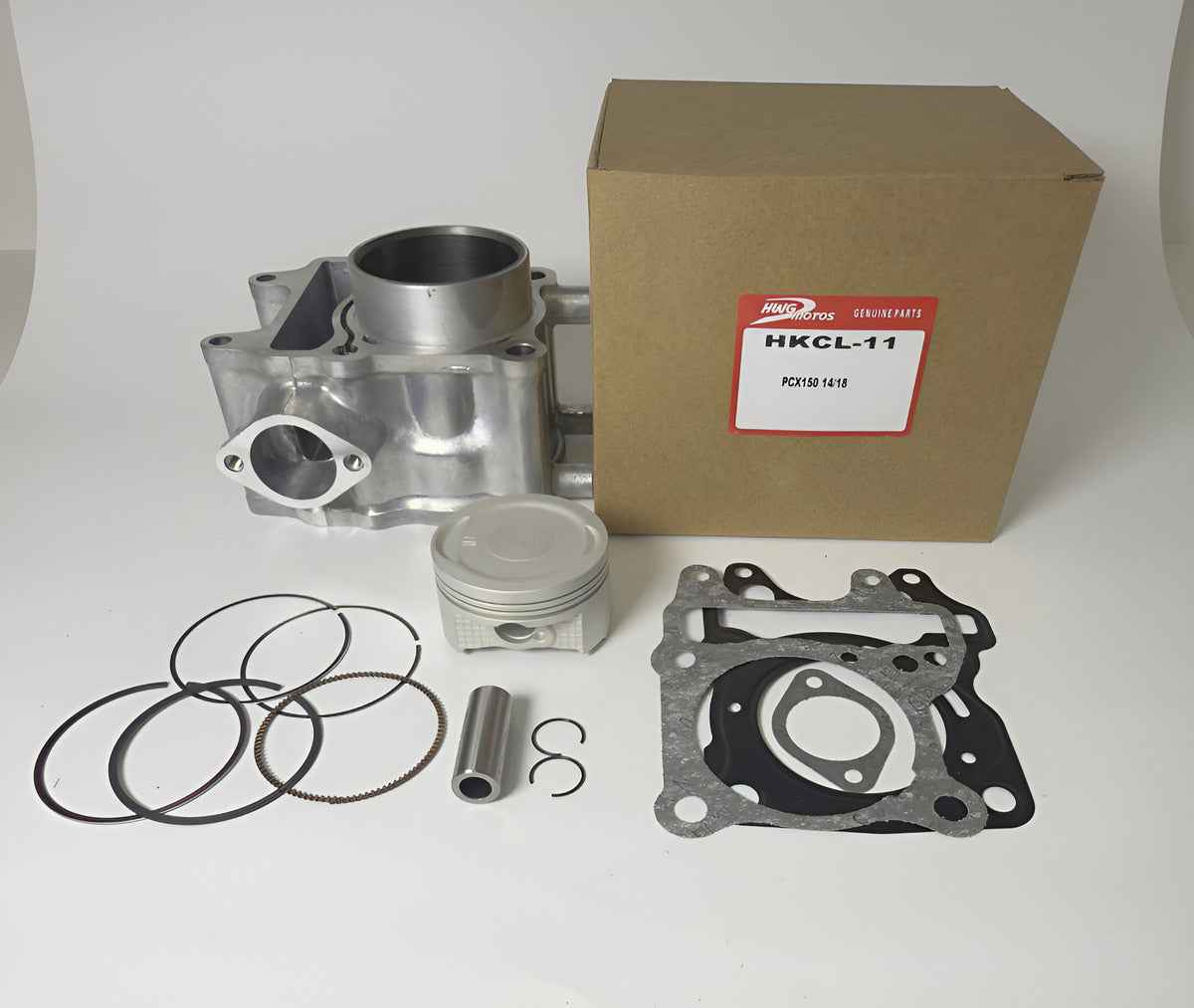 Kit Cilindro Completo Honda Pcx150 2014 A 2018  Hwg Motos