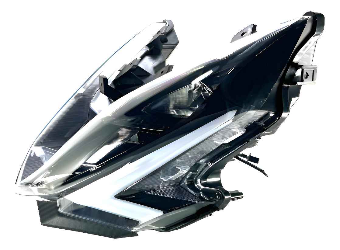 Farol Bloco Optico Completo Honda Elite125 Ano 2019 A 2022