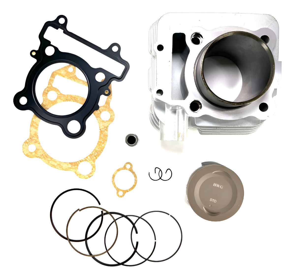 Kit Cilindro Yamaha Xtz Lander Tenere250 Fazer250 (std) Hwg