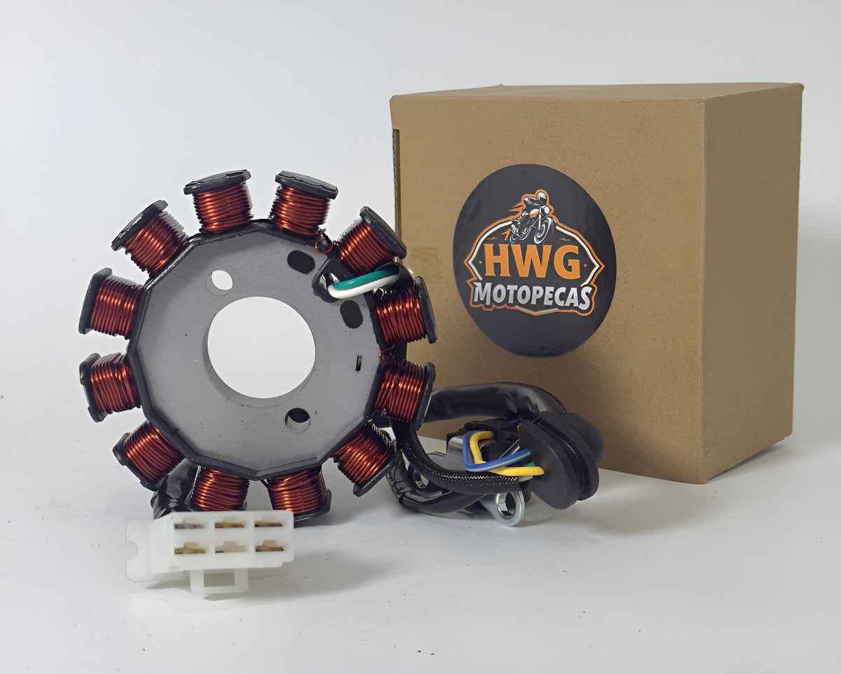 Estator Completo Honda Biz 125 Es Ks 2009 2010 Hwg Motos