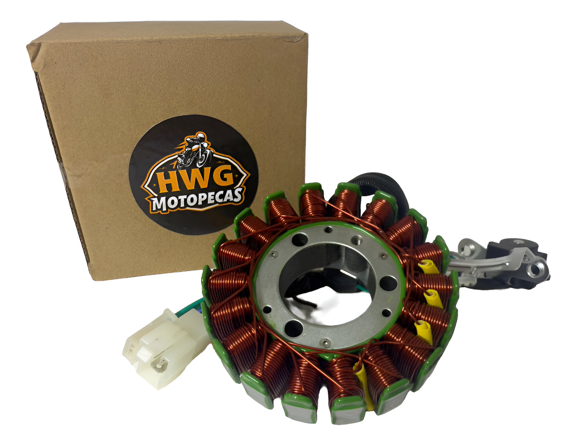 Estator Completo Honda Cbx 250 Twister 2001 A 2008 Hwg Motos - HWG MOTOS