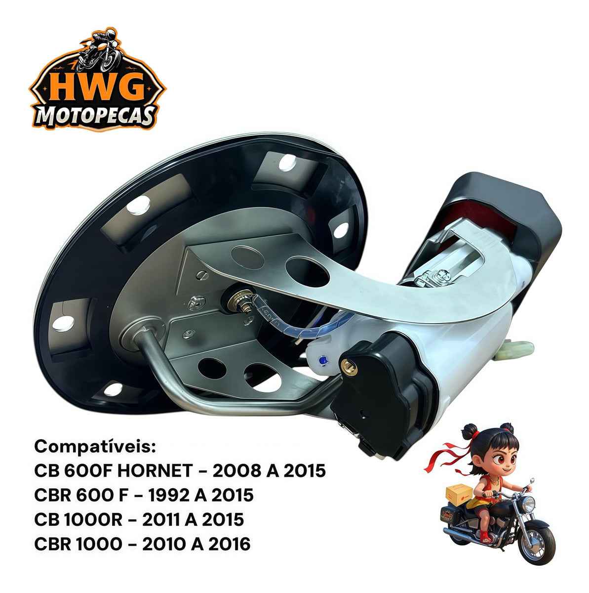 Bomba Combustivel Rm Stator Cbr600f/cb600f/cb1000r C/filtro