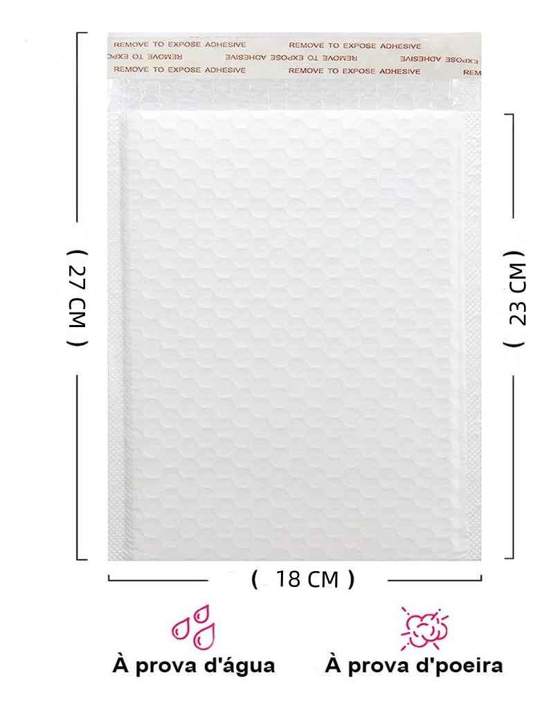 Kit 1000 Envelope Segurança C/ Bolha 23x18cm Pacote Correio