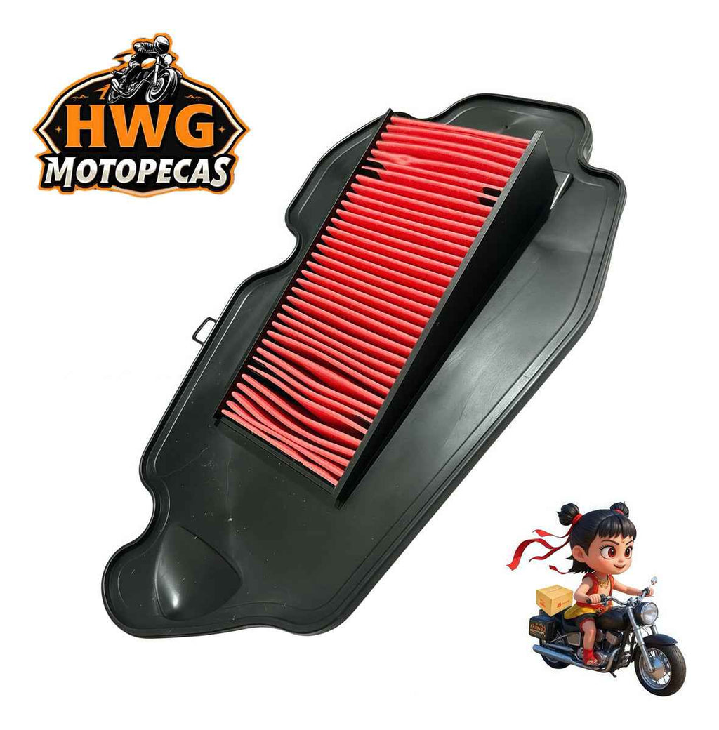 Elemento Filtro De Ar Honda Elite 125 2018 A 2023