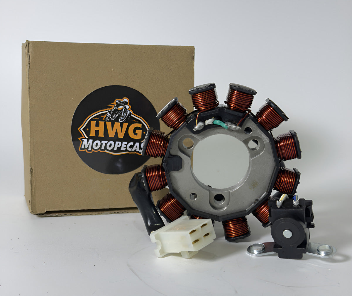 Estator Honda Titan 150 / Fan 150 09-13 Flex Esd Ks Mix-hwg - HWG MOTOS