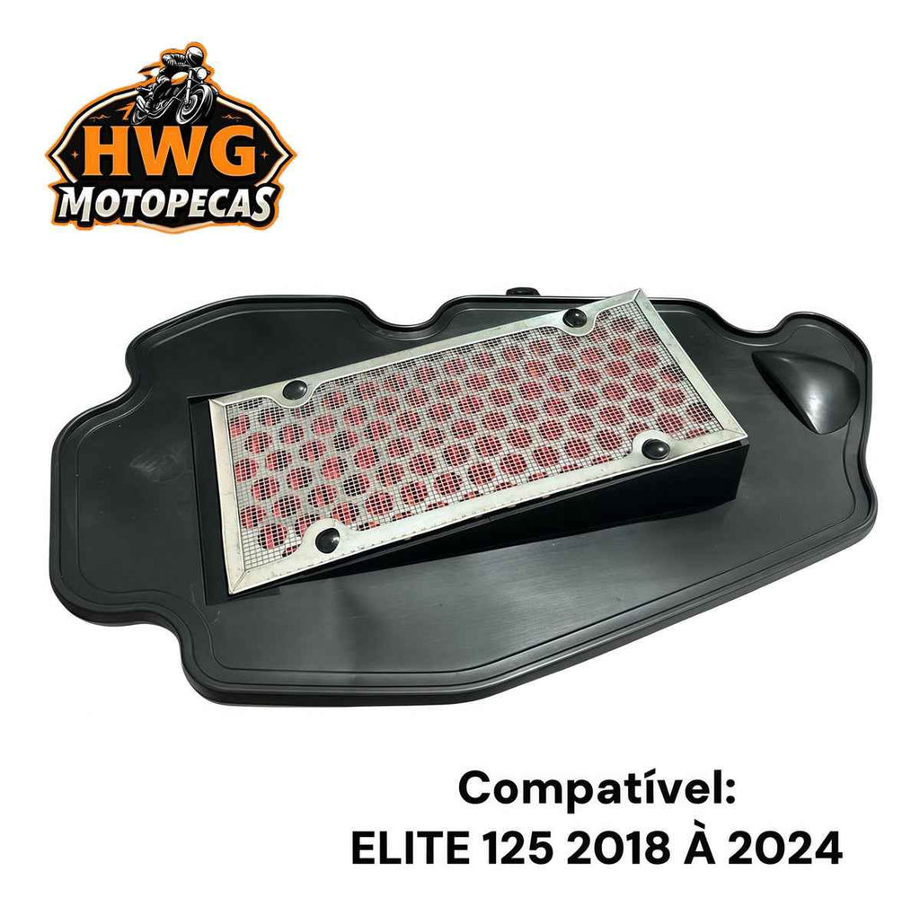 Elemento Filtro De Ar Honda Elite 125 2018 A 2023