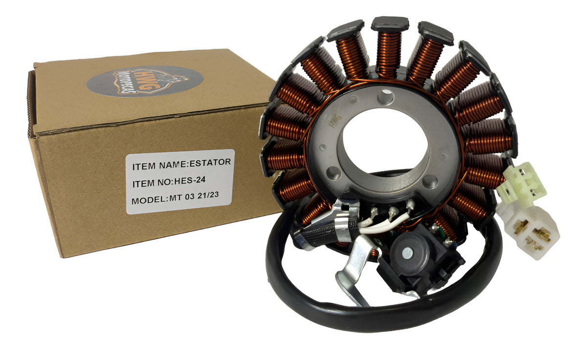Estator Completo Yamaha Mt-03 2021 A 2023 Hwg Motos - HWG MOTOS