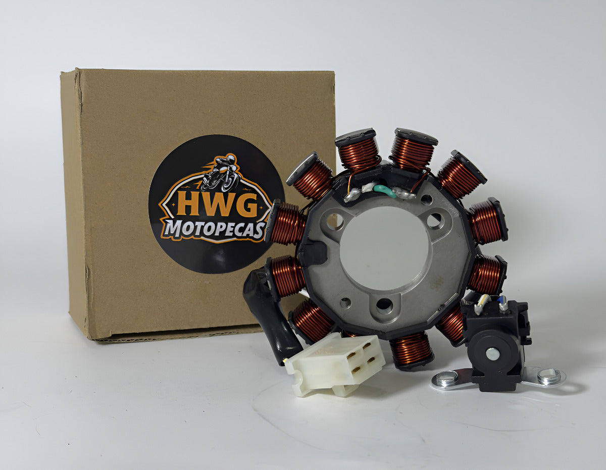 Estator Honda Titan 150 / Fan 150 09-13 Flex Esd Ks Mix-hwg - HWG MOTOS