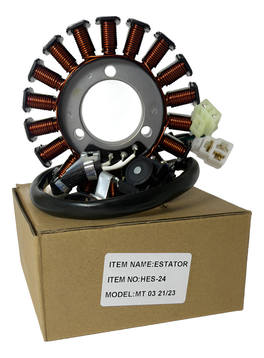 Estator Completo Yamaha Mt-03 2021 A 2023 Hwg Motos - HWG MOTOS