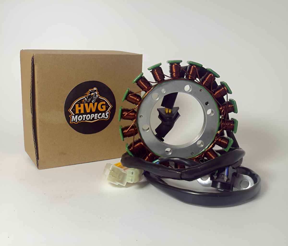 Estator Completo Nx400 Falcon 1999 A 2008 Hwg Motos