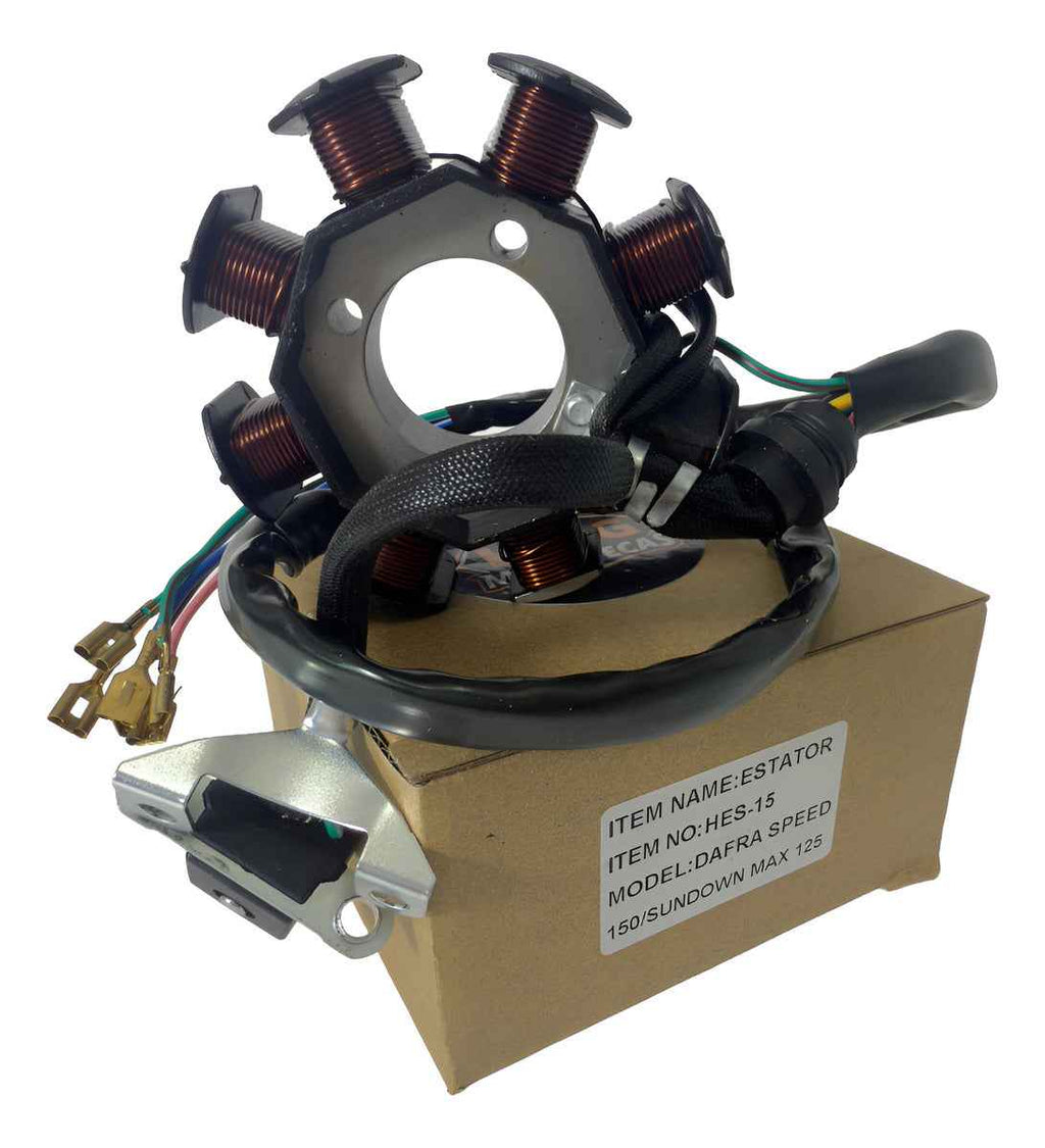 Estator Completo Dafra Speed 150 Sundown Max 125 Hwg Motos