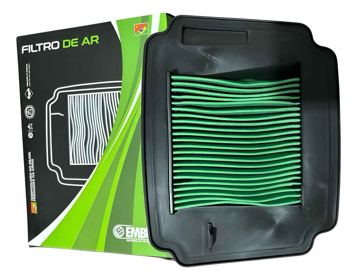 Elemento Filtro De Ar Honda Biz-125 11 A 24 Biz-100i 16 A 23