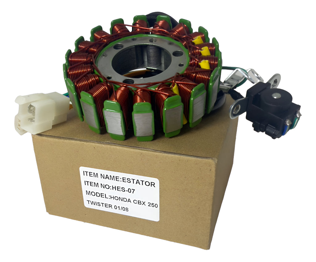 Estator Completo Honda Cbx 250 Twister 2001 A 2008 Hwg Motos - HWG MOTOS