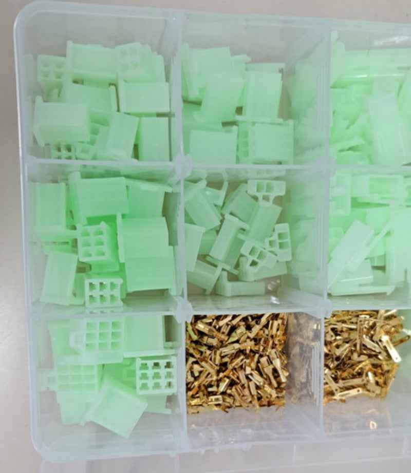 Maleta Terminais E Conector Chicote Eletrica Mecânica 2,8mm