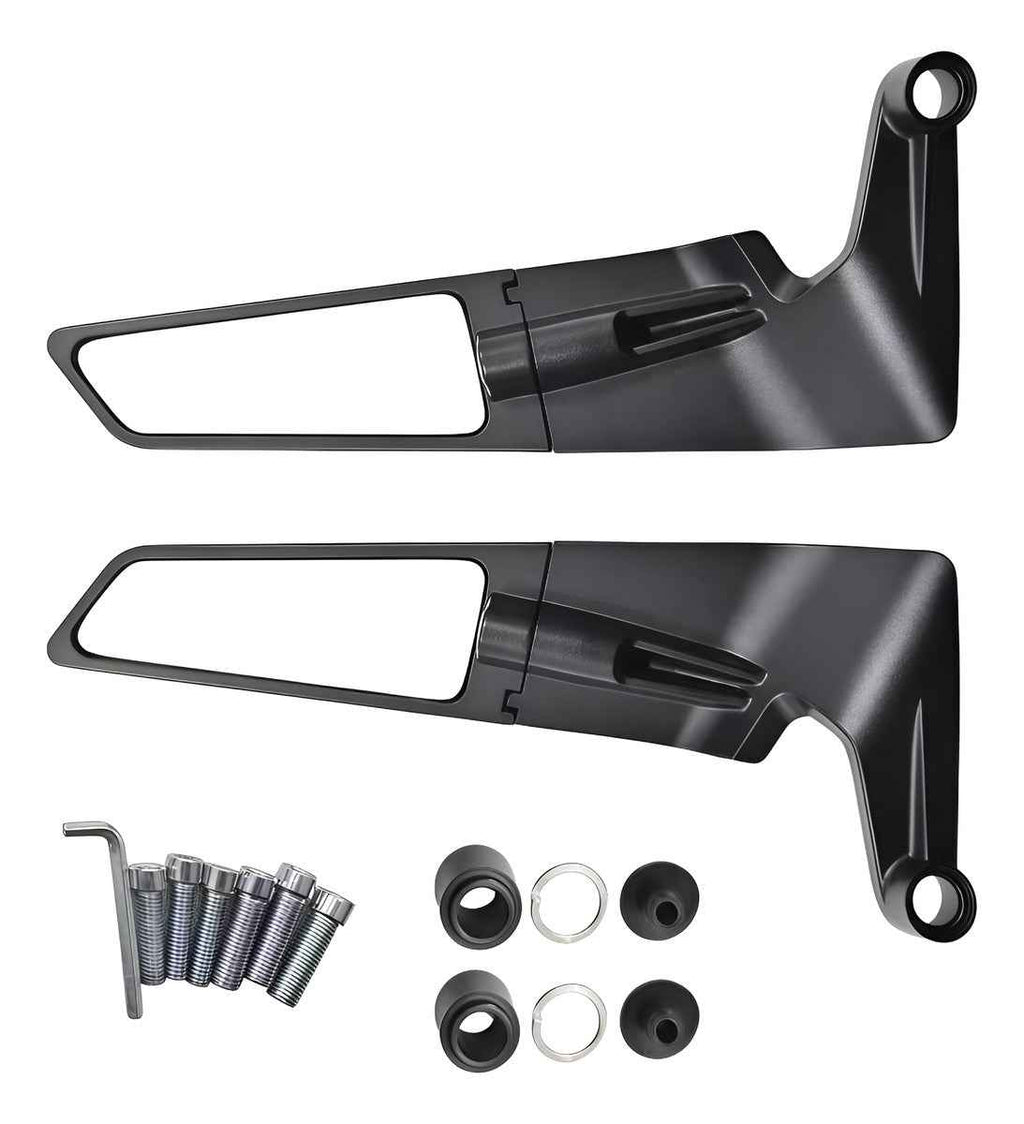 Retrovisor Esportivo Moto Universal Asa Fixa Par Ajustável