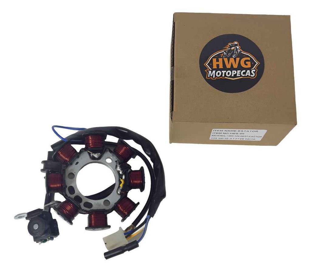 Estator Completo Ybr / Factor / Xtz 125  Hwg Motos
