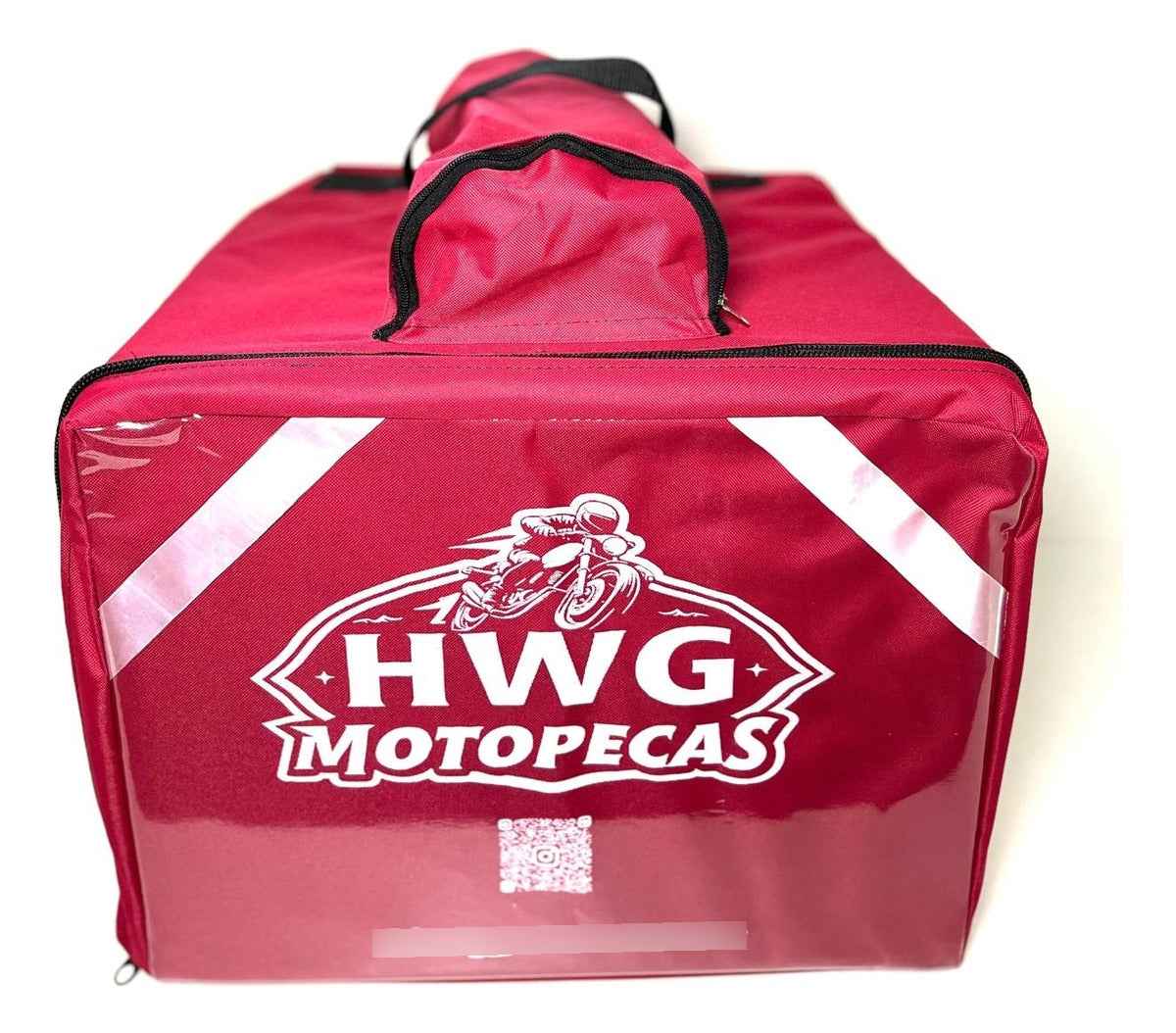 Bag Mochila Motoboy Pizza Entregas 45l Impermeavel - Hwg