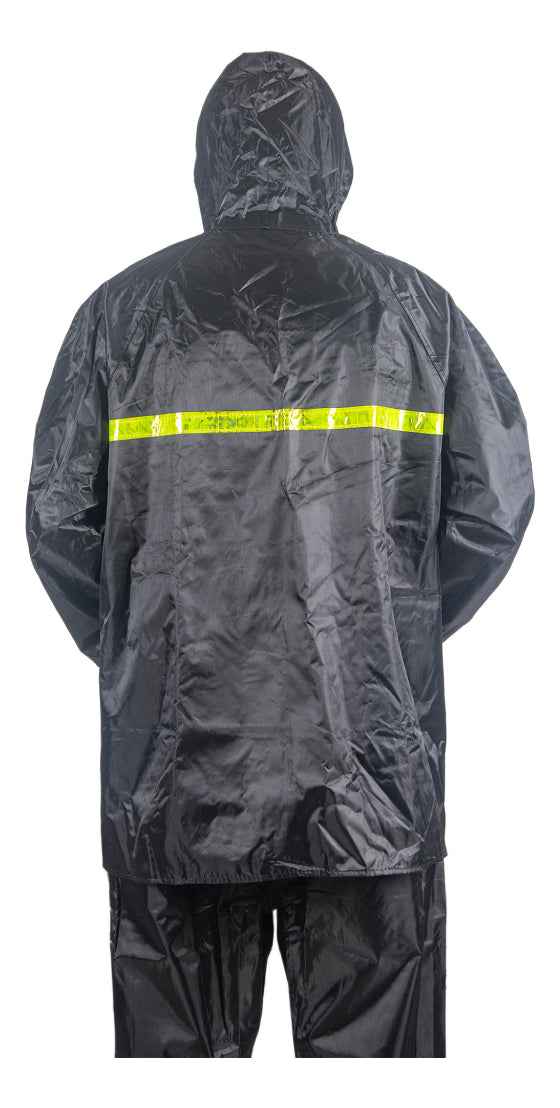 Capa De Chuva Nylon Para Motoqueiro C/capuz