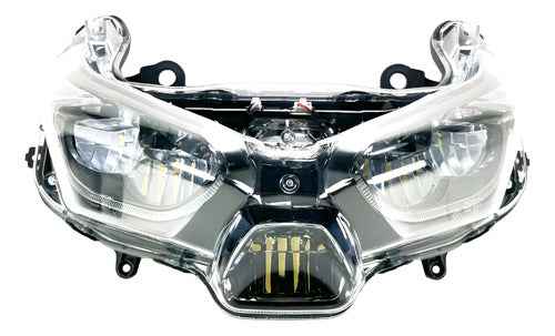 Farol Completo De Led Para Moto X-max Yamaha Hwg
