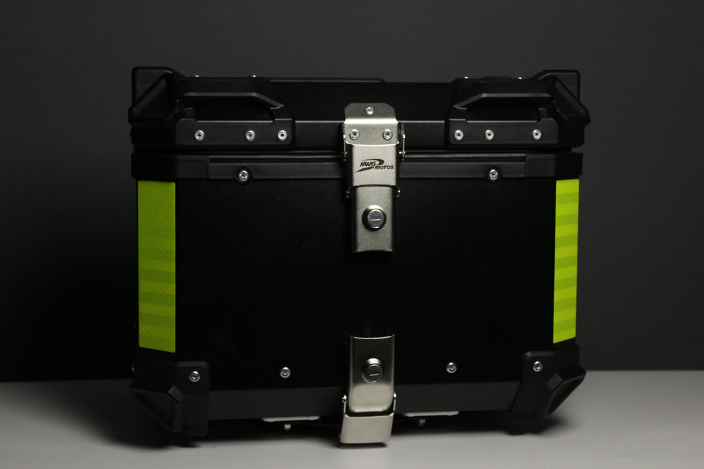 Baú Bauleto 36l Aluminio Bagageiro C/base Suporte Universal - HWG MOTOS