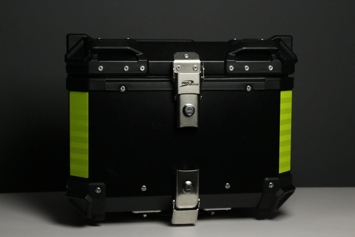 Baú Bauleto 36l Aluminio Bagageiro C/base Suporte Universal - HWG MOTOS