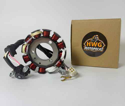 Estator Yamaha Ybr 125 Factor Ed/ex 2011 A 2013  Hwg Motos