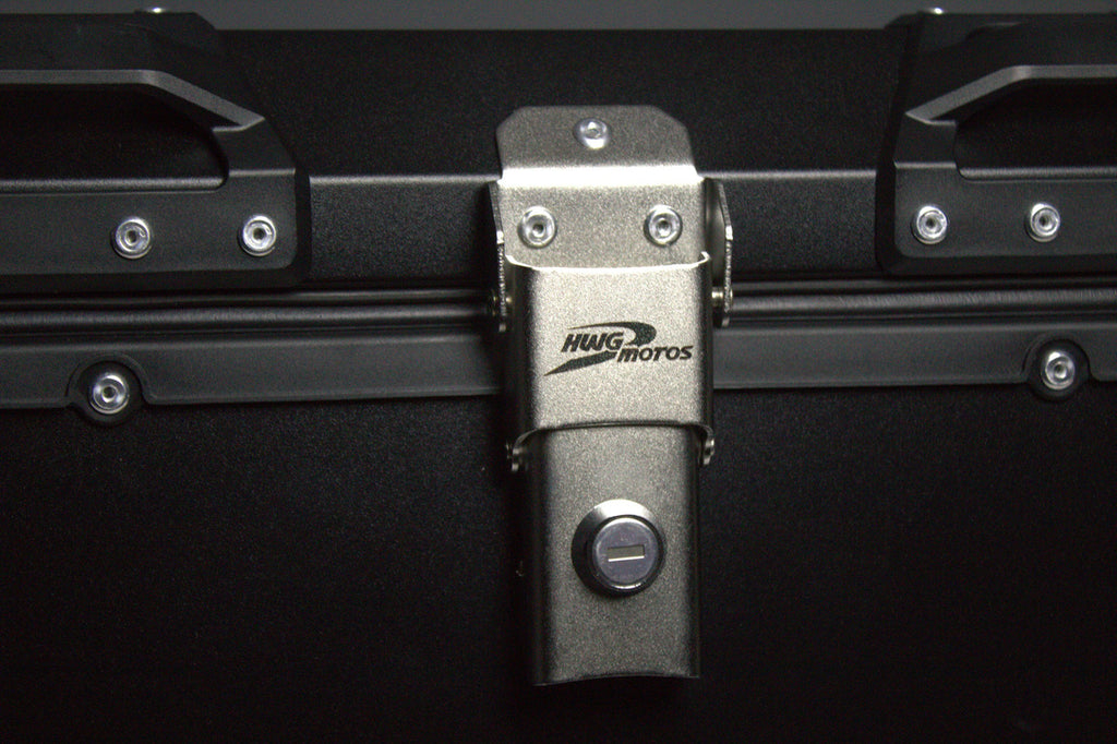 Baú Bauleto 36l Aluminio Bagageiro C/base Suporte Universal - HWG MOTOS