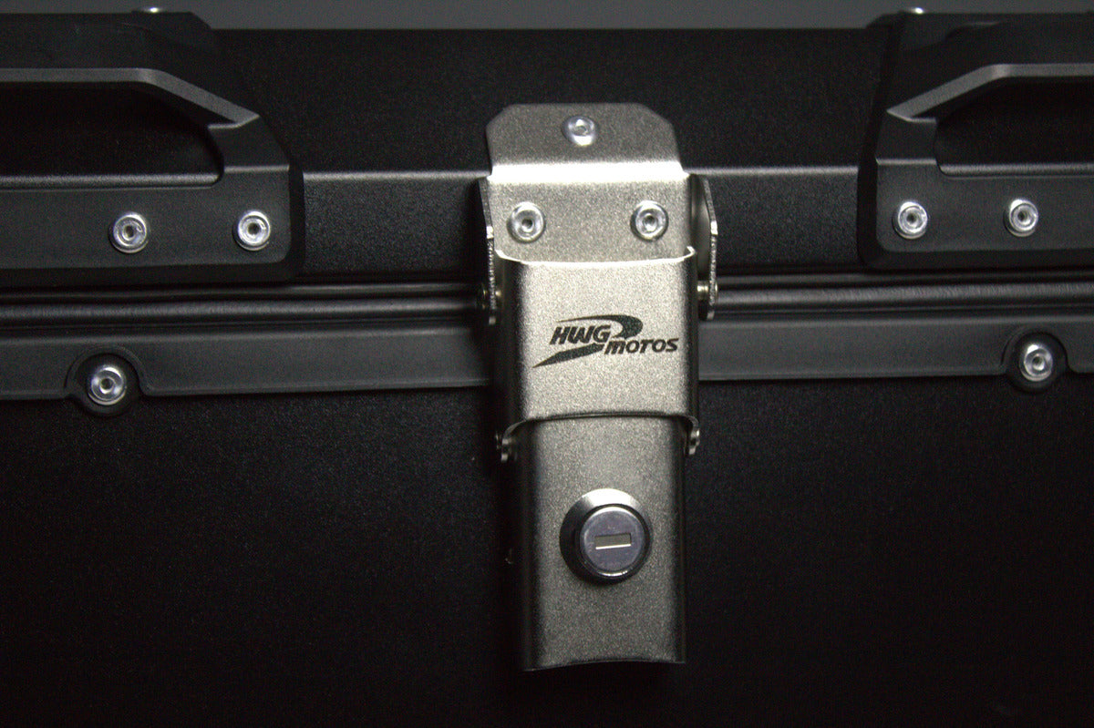 Baú Bauleto 36l Aluminio Bagageiro C/base Suporte Universal - HWG MOTOS