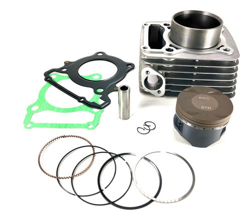 Kit Cilindro Cb250f/cbx250f Twister 2016 Á 2022 71mm-(std) - HWG MOTOS