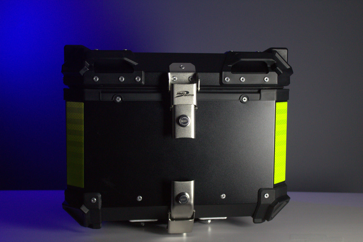 Baú Bauleto 36l Aluminio Bagageiro C/base Suporte Universal - HWG MOTOS