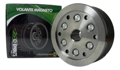 Volante Magneto Compativel Fan-125 09 A 15/nxr-125 13 A 15ks - HWG MOTOS