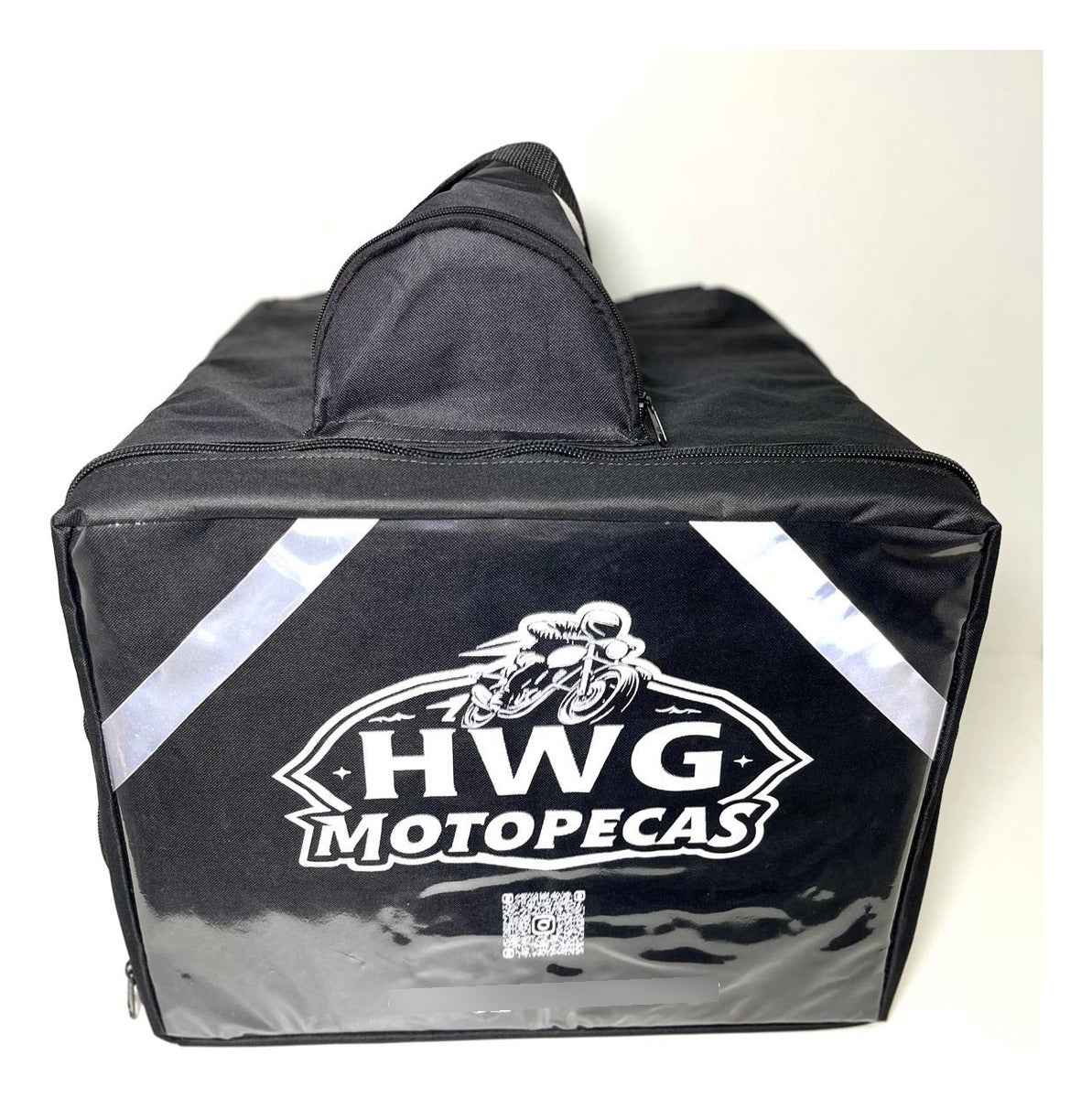 Bag Mochila Motoboy Pizza Entregas 45l Impermeavel - Hwg