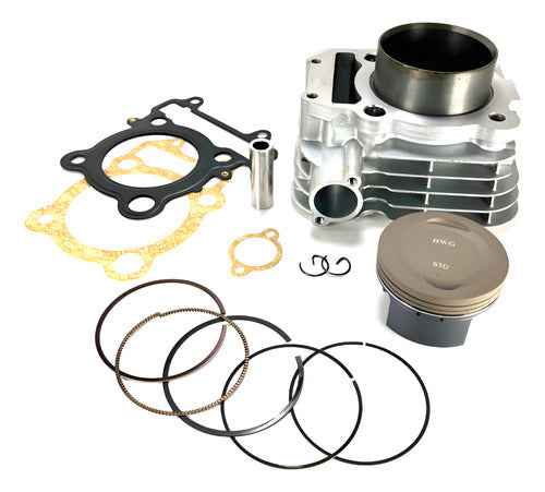Kit Cilindro Yamaha Xtz Lander Tenere250 Fazer250 (std) Hwg