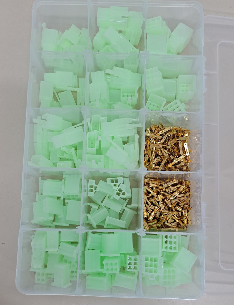 Maleta Conector E Terminais Chicote Eletrica Mecânica 2,8mm - HWG MOTOS