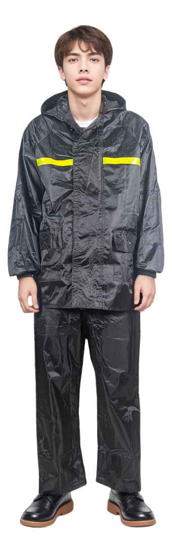 Capa De Chuva Nylon Para Motoqueiro C/capuz