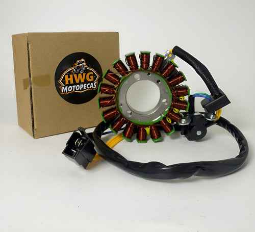 Estator Completo Suzuki Intruder 125 2011 A 2016 Hwg Motos