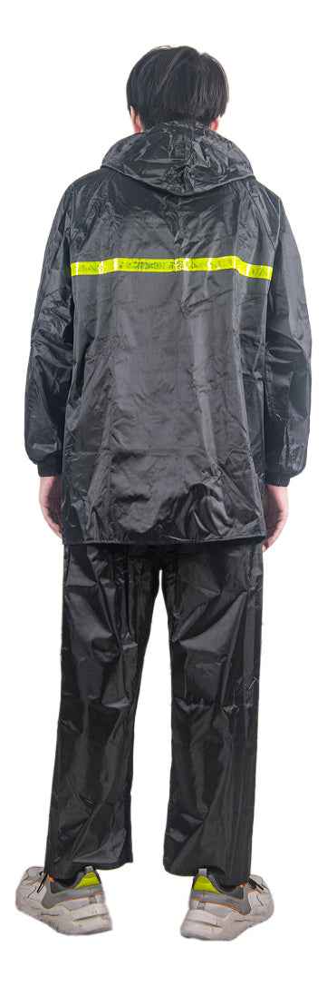 Capa De Chuva Nylon Para Motoqueiro C/capuz