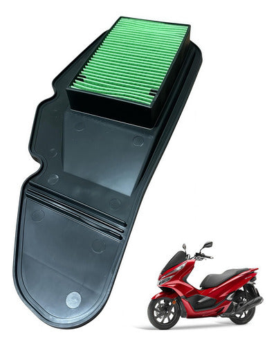 Elemento Filtro De Ar Honda Pcx 150 2015 A 2018 - HWG MOTOS