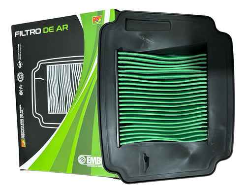 Elemento Filtro De Ar Honda Biz-125 11 A 24 Biz-100i 16 A 23