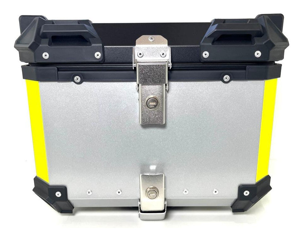 Baú Bauleto 36l Aluminio Bagageiro C/base Suporte Universal - HWG MOTOS